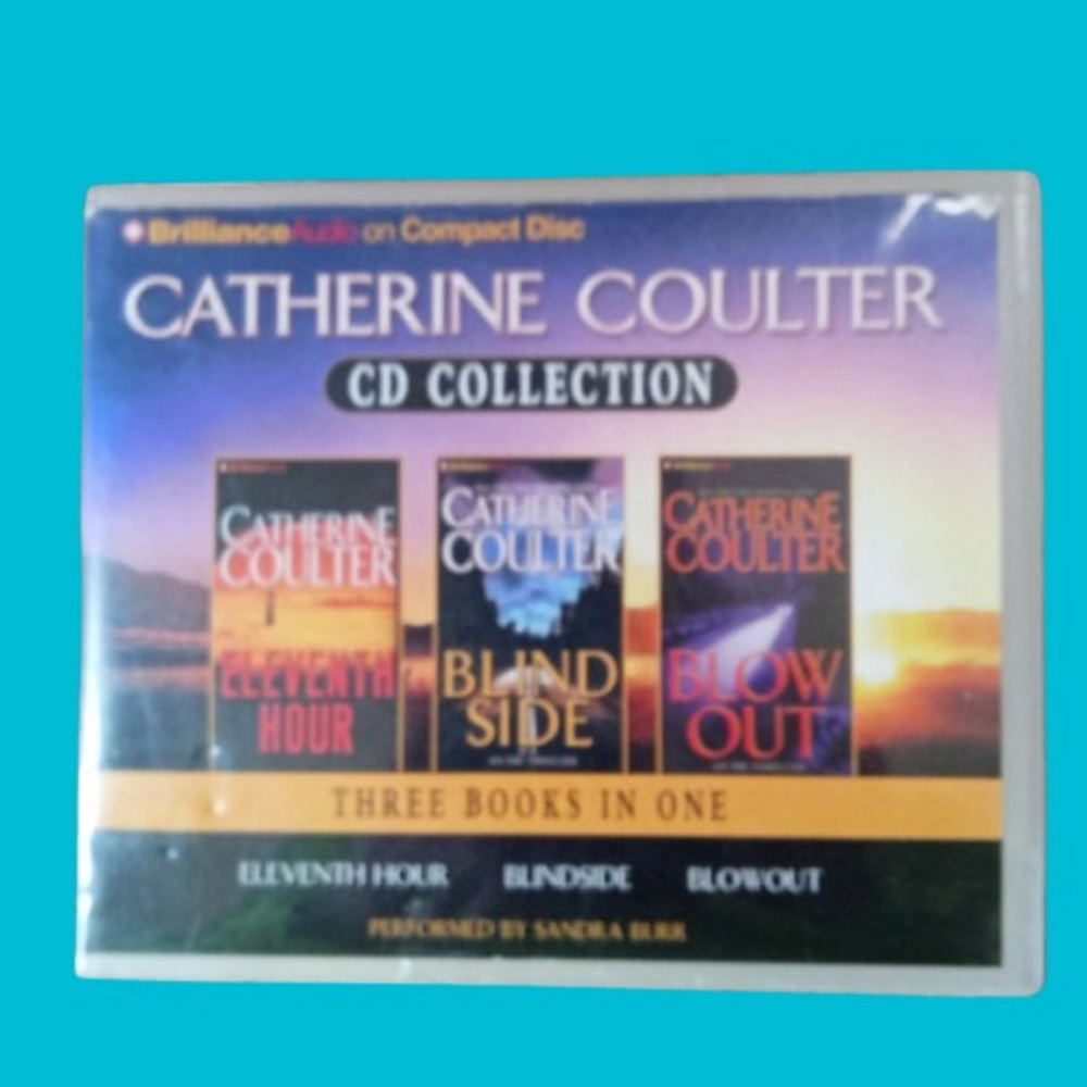Catherine Coulter CD Collection -Eleventh Hour, Blind Side, Blow Out- Audio book